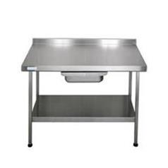 Prep Wall Table - 700mm depth 700 x 1500mm