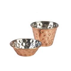 Copper Plated Hammered Ramekins 71ml / 2.5oz