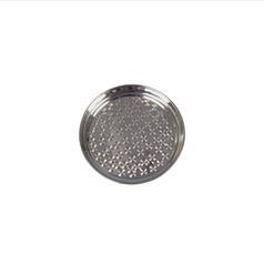 Patterned Swirl Tray - Stainless Steel Dia. 350mm/13 3/4