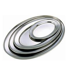 Oval Meat Flat, 65 x 45 cm