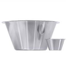 s/s open edge basin 2Ltr - 115 x 115 x 195mm